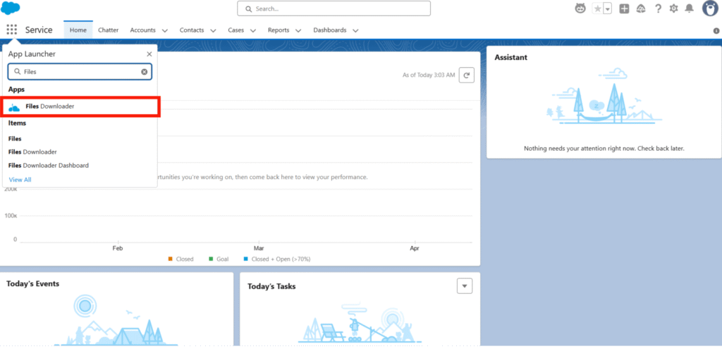 files-downloader-salesforce-app-launcher