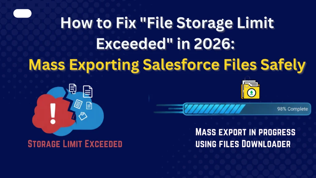 Salesforce file storage limit exceeded