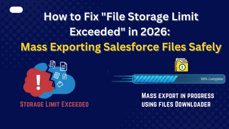 Salesforce file storage limit exceeded