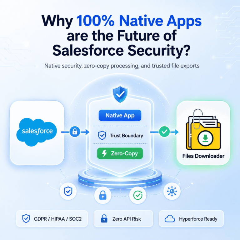 Why 100% Native Apps are the Future of Salesforce Security?