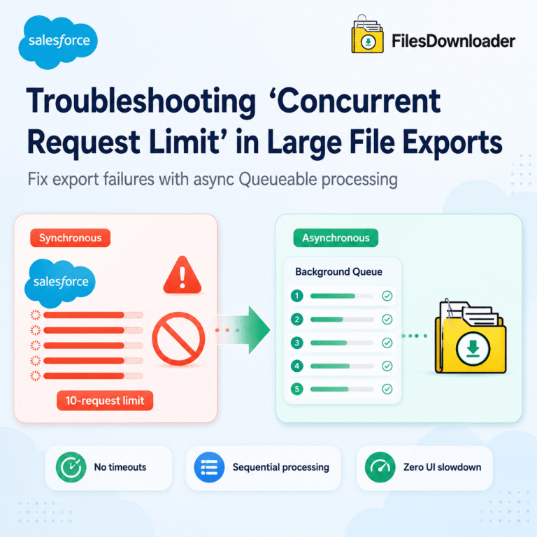 Troubleshooting ‘Concurrent Request Limit’ in Large File Exports