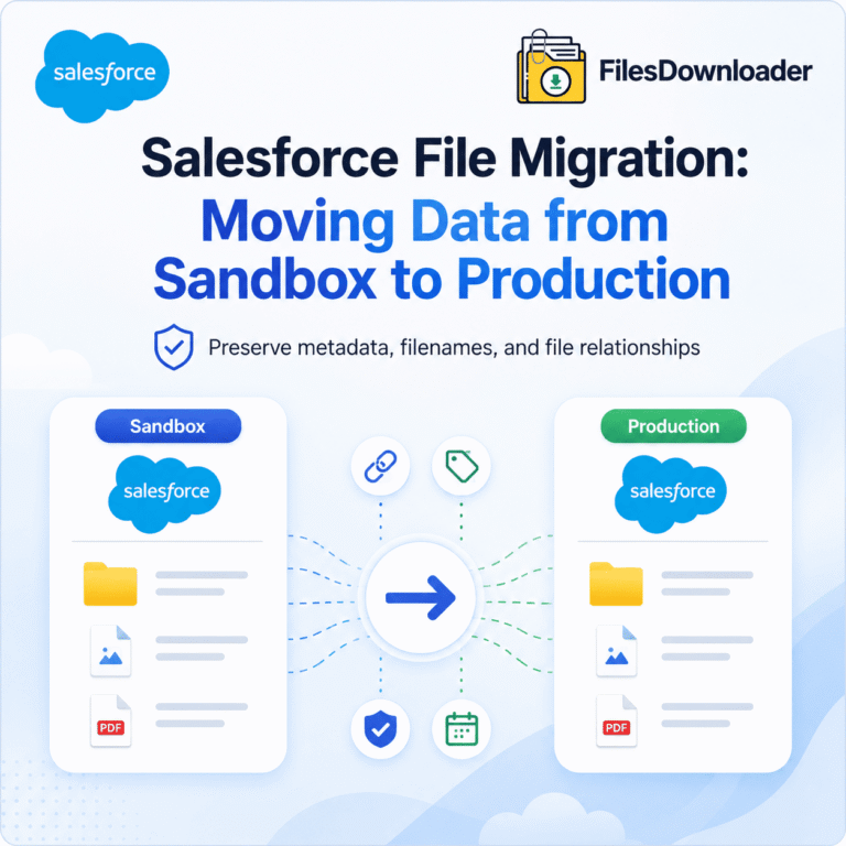 Salesforce File Migration: Moving Data from Sandbox to Production