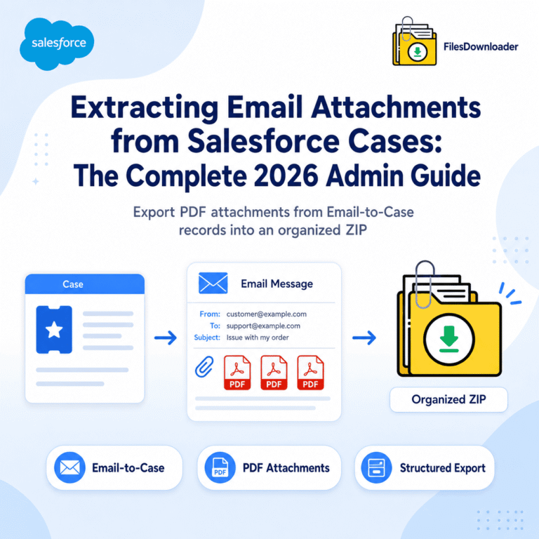 Extracting Email Attachments from Salesforce Cases: The Complete 2026 Admin Guide