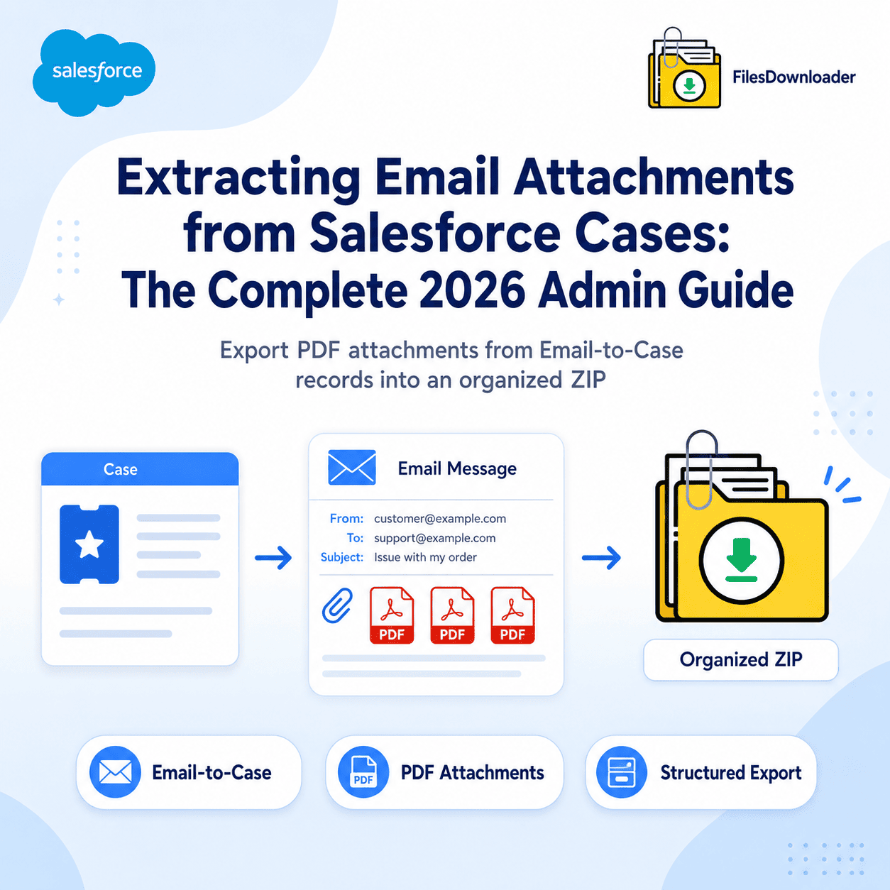 Extracting Email Attachments from Salesforce Cases: The Complete 2026 Admin Guide