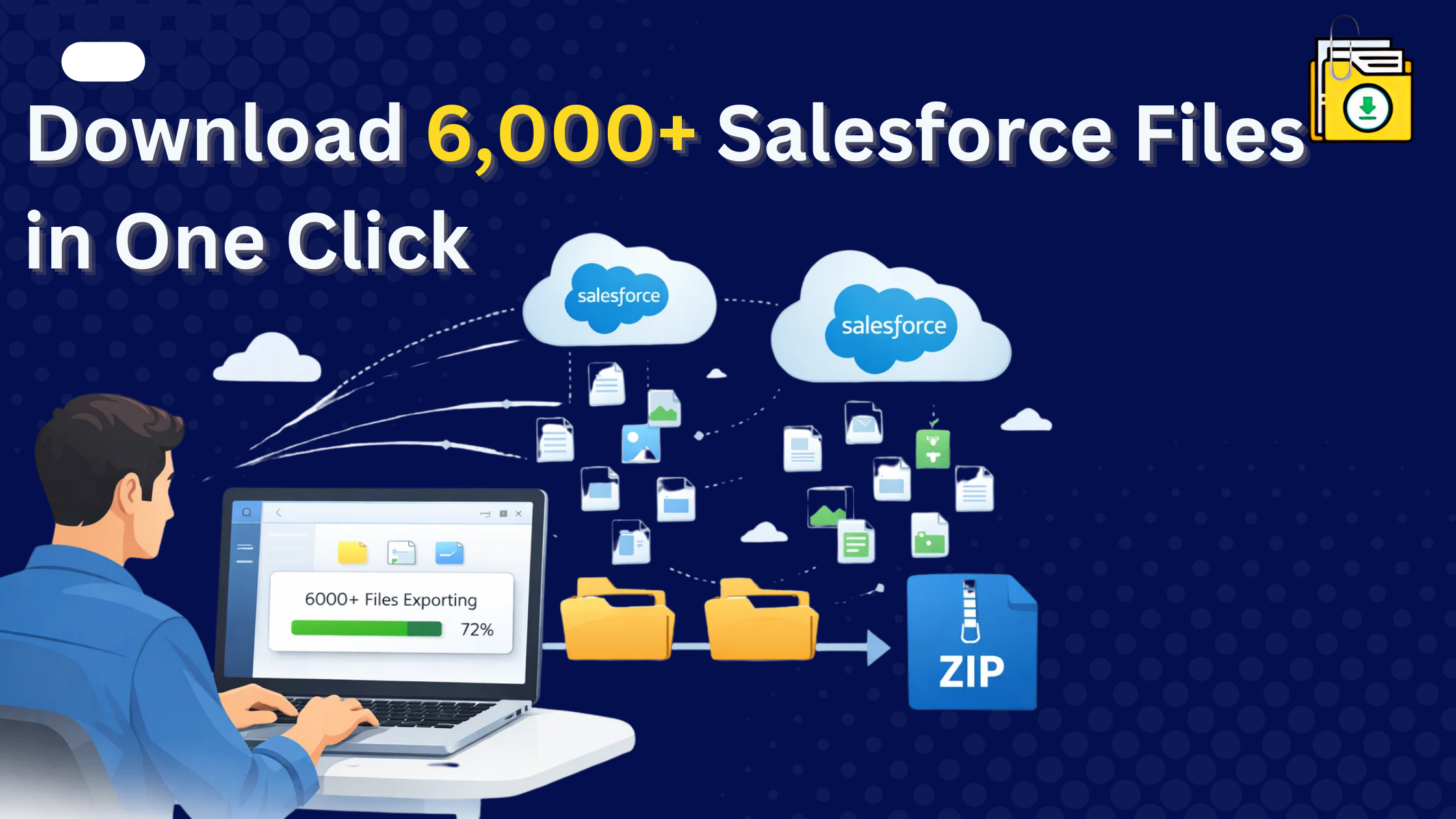 Salesforce bulk file download