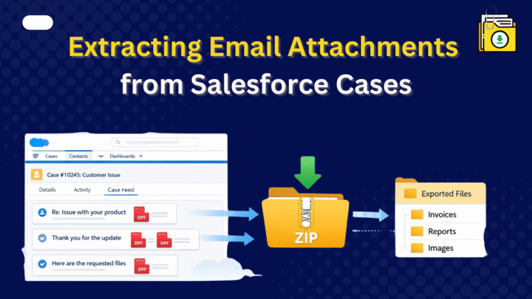 export salesforce email attachments