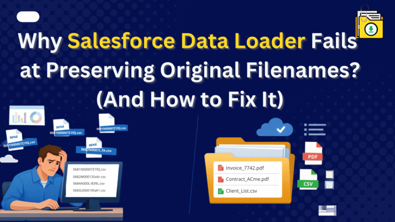 Salesforce Data Loader filenames