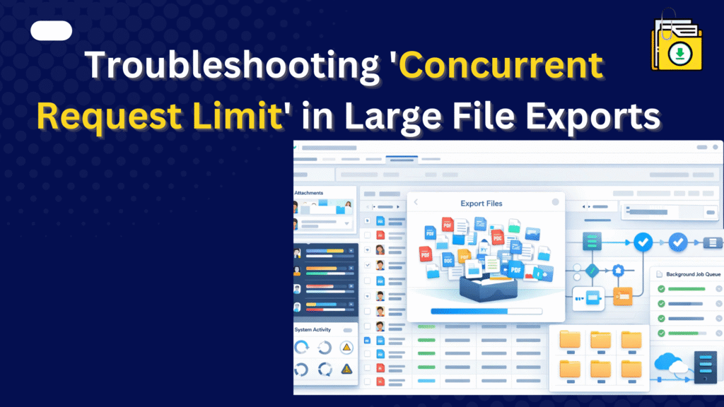Salesforce concurrent request limit error