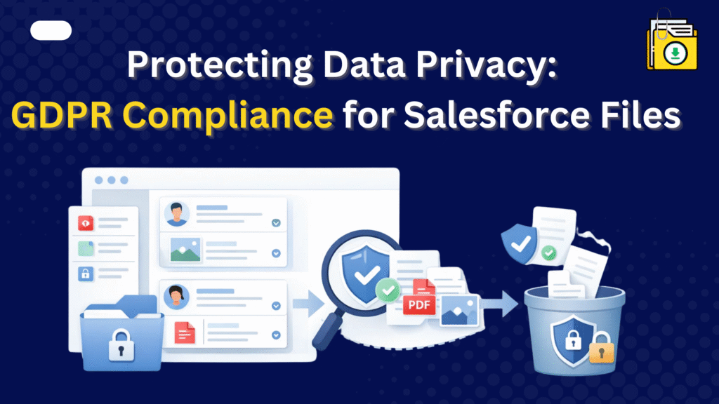 Salesforce GDPR file management