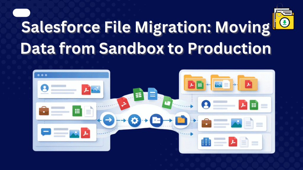 Salesforce file migration sandbox to production