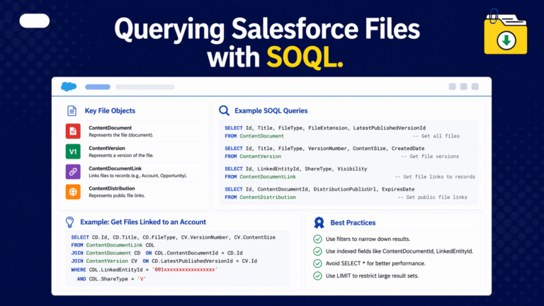 Salesforce file SOQL query
