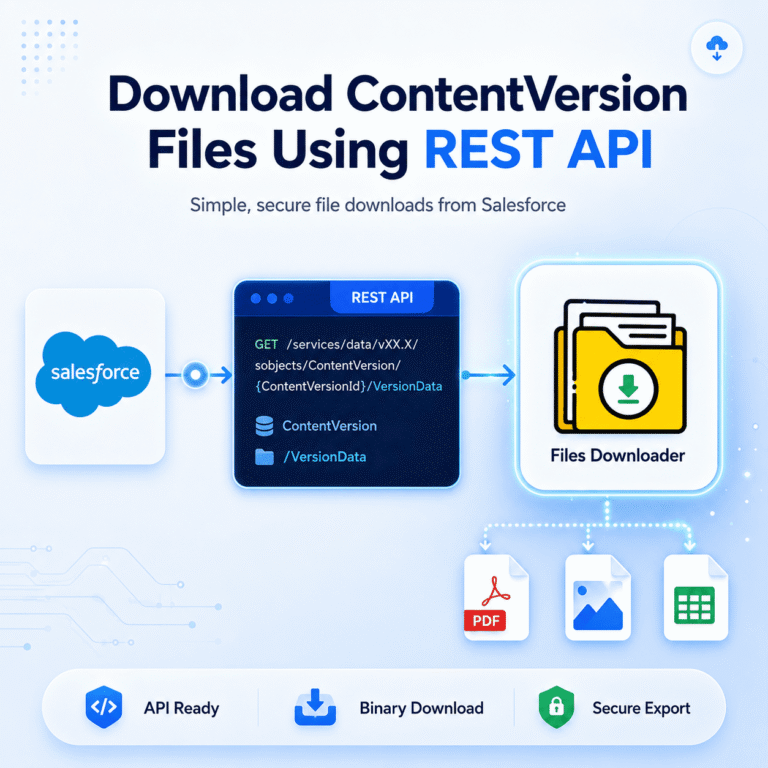 Download ContentVersion Files Using REST API