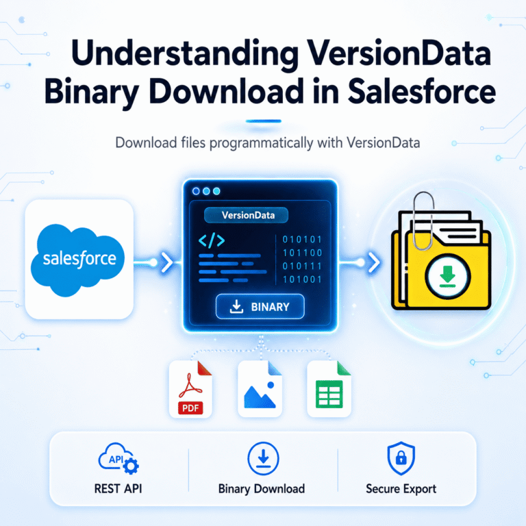 Understanding VersionData Binary Download in Salesforce
