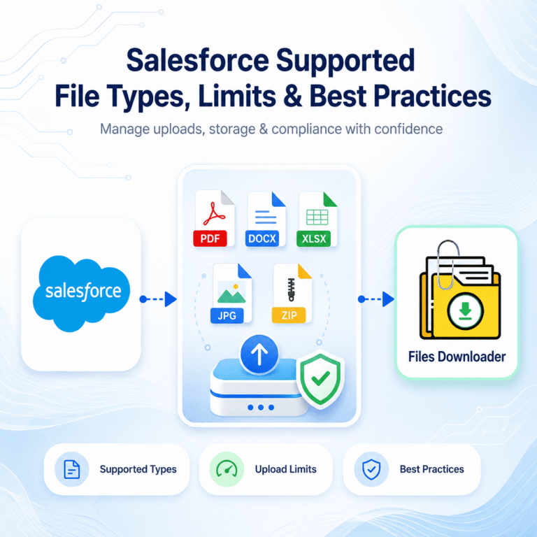 Salesforce Supported File Types, Limits & Best Practices
