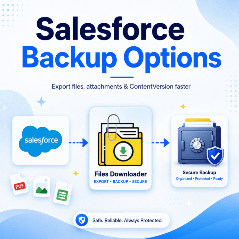 Salesforce Backup Options