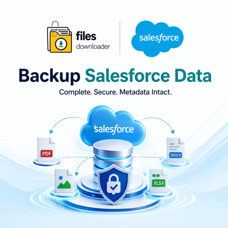 Backup Salesforce Data