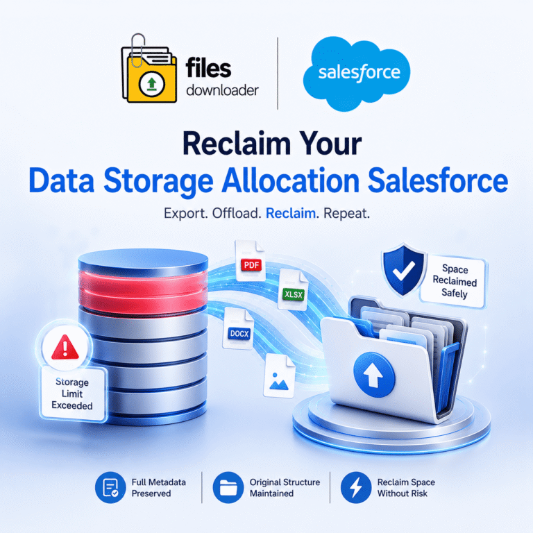 Data Storage Allocation Salesforce