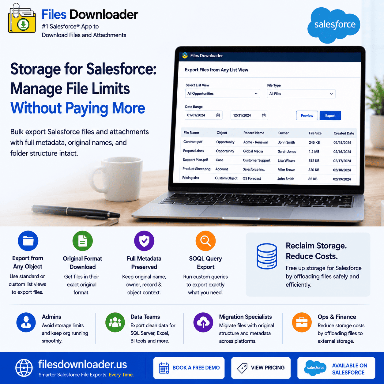 Storage for Salesforce