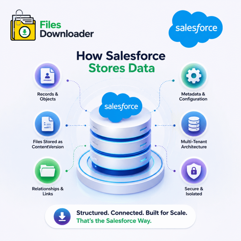 How Salesforce Stores Data