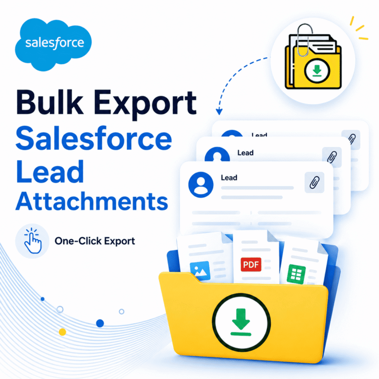 Bulk Export Salesforce Lead Attachments