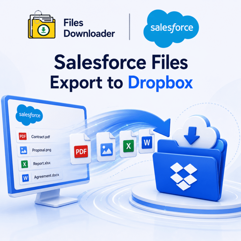 Salesforce File Export to Dropbox