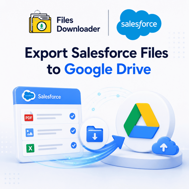 Export Salesforce Files to Google Drive
