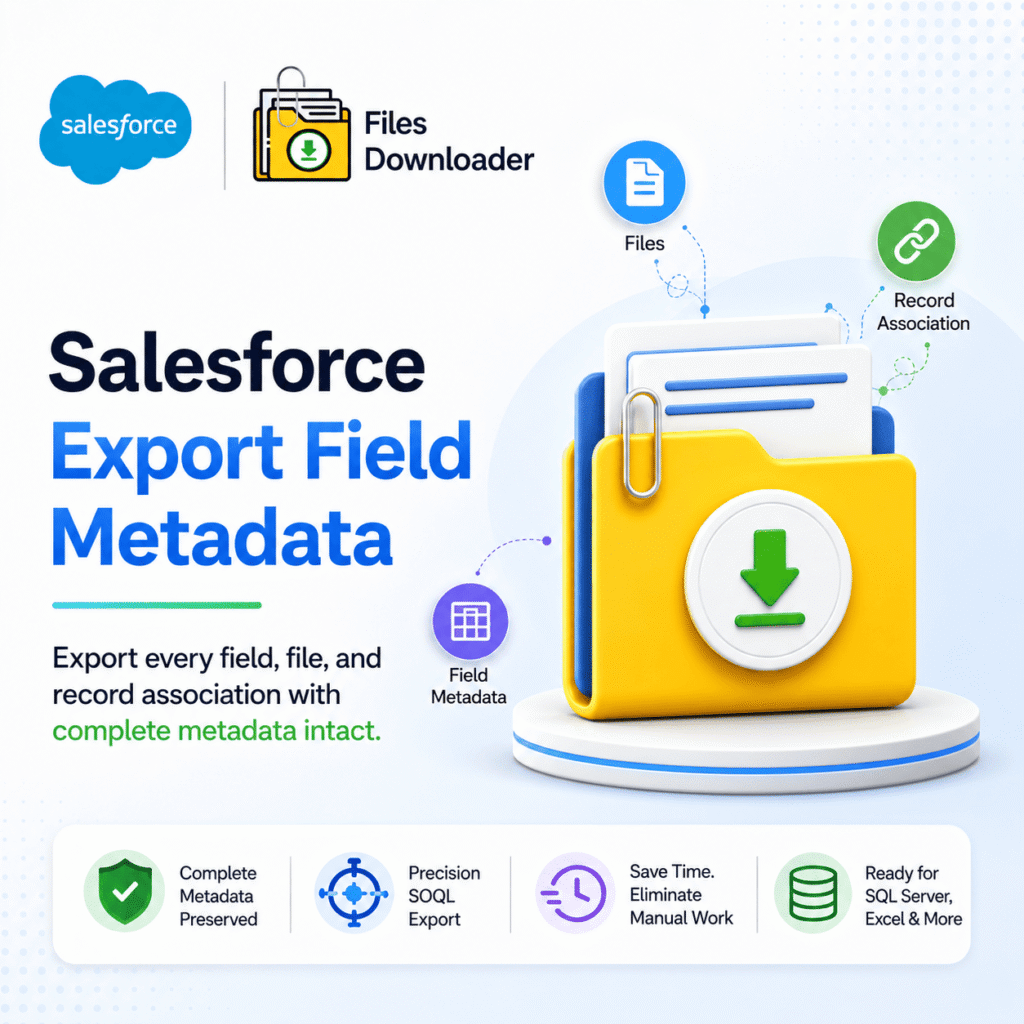 Salesforce Export Field Metadata