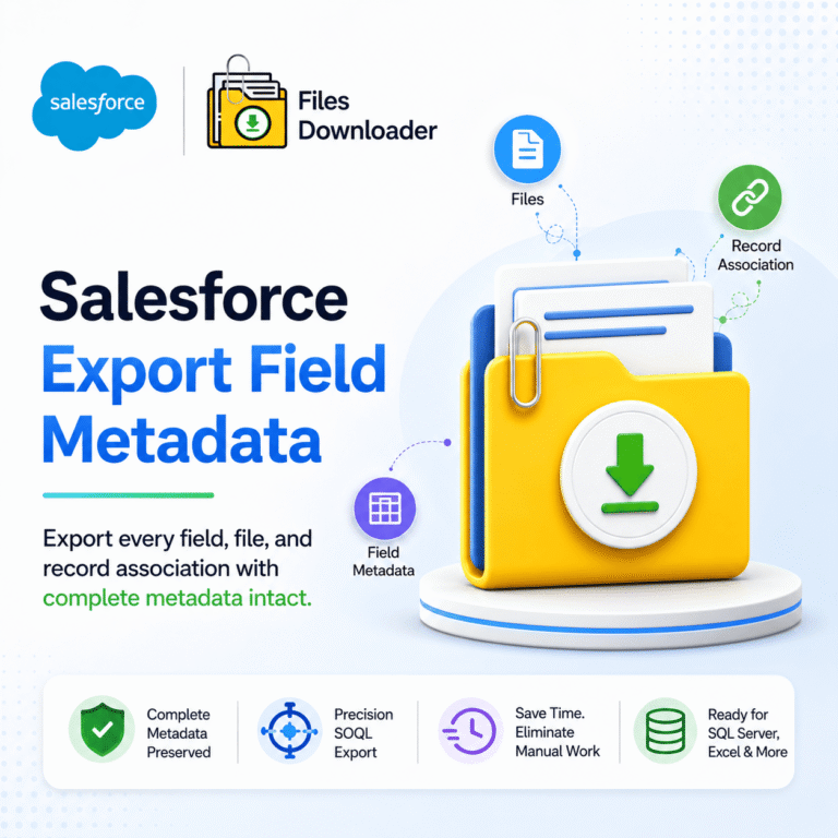 Salesforce Export Field Metadata