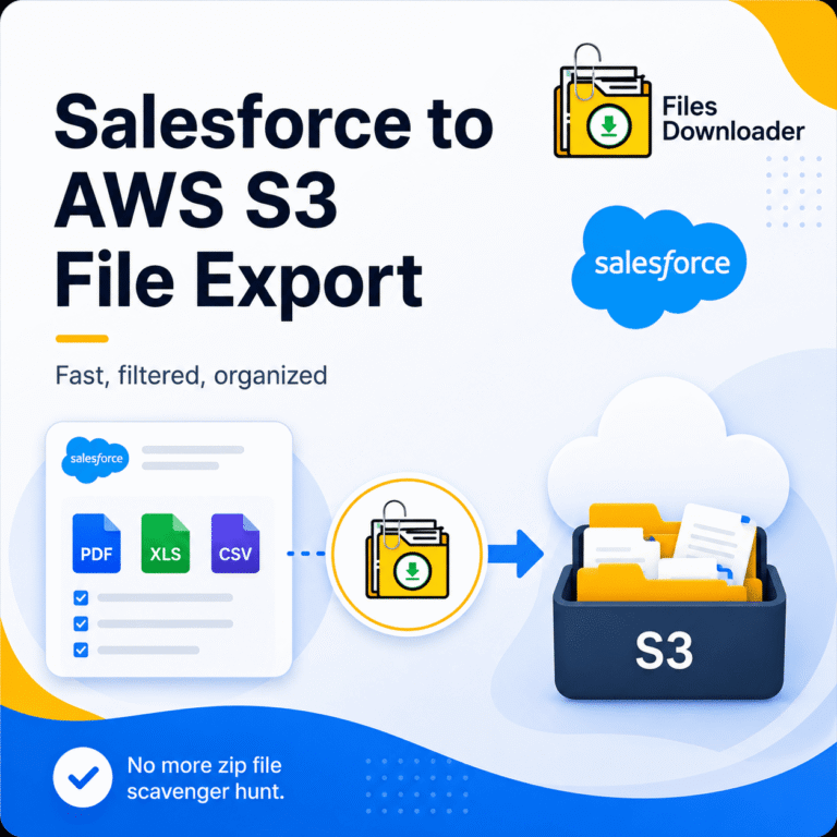 Salesforce to AWS S3 File Export