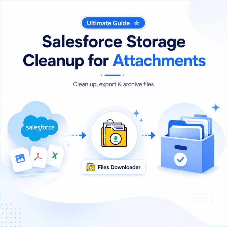 Salesforce Storage Cleanup for Attachments