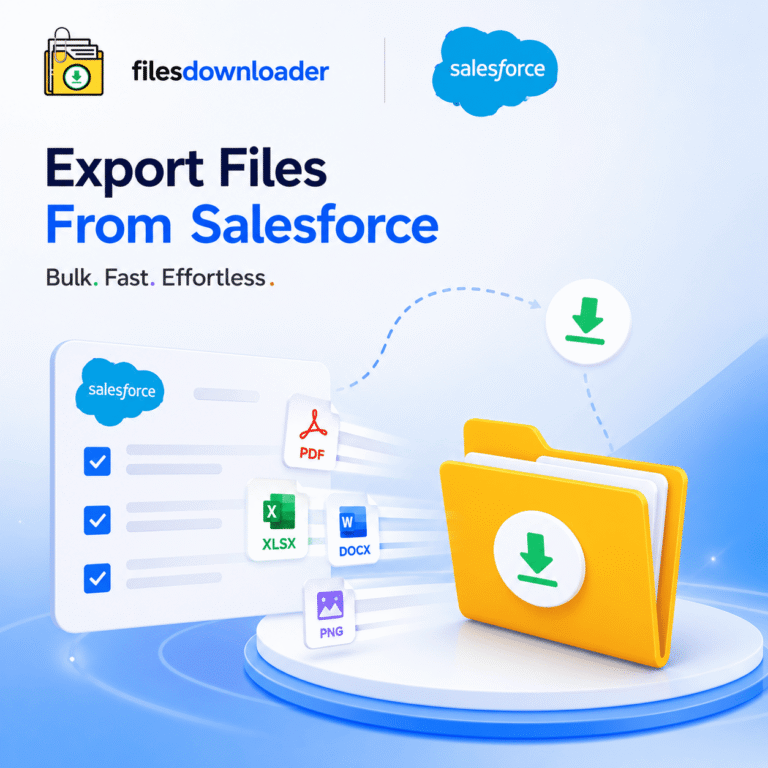 Export Files From Salesforce