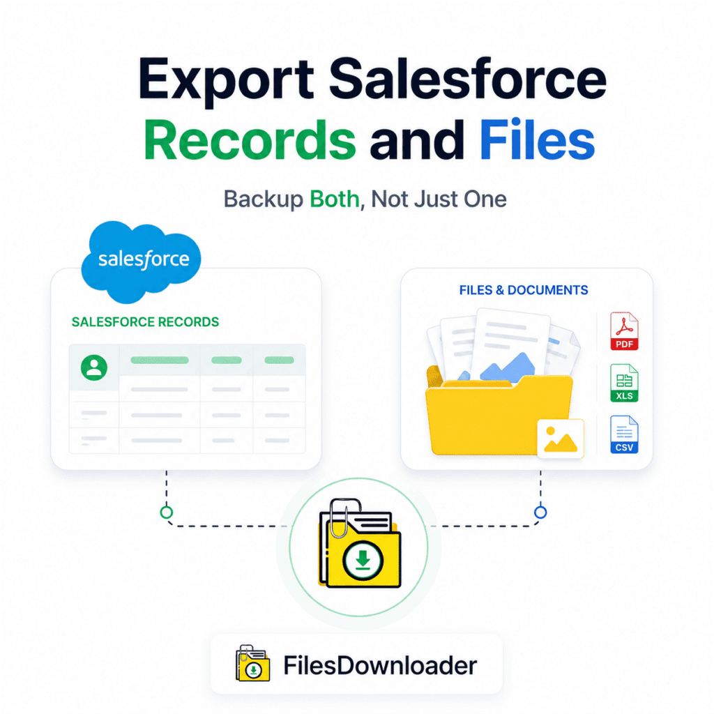 Export Salesforce Records and Files