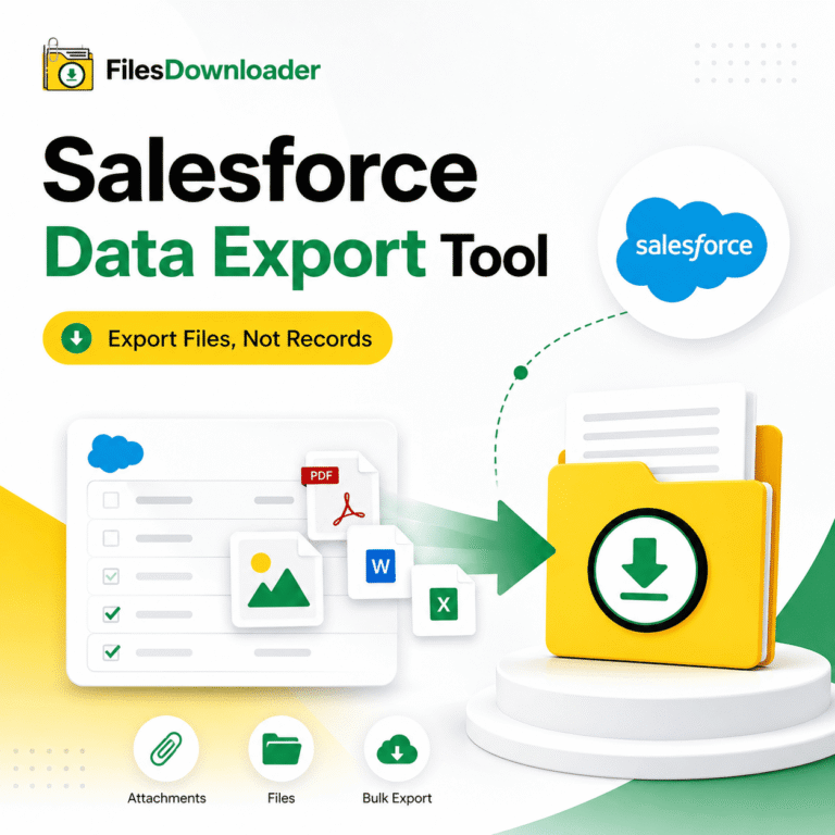 Salesforce Data Export Tool
