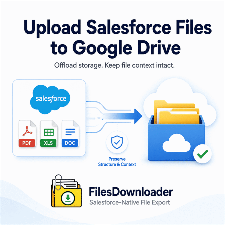 Upload Salesforce Files to Google Drive