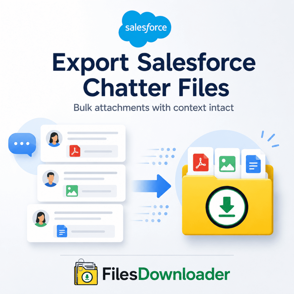 Export Salesforce Chatter Files