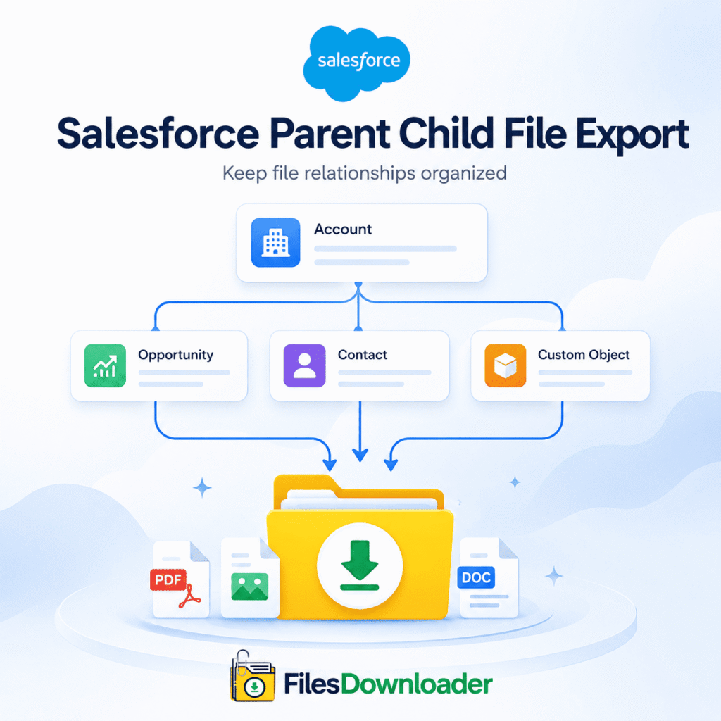Salesforce Parent Child File Export