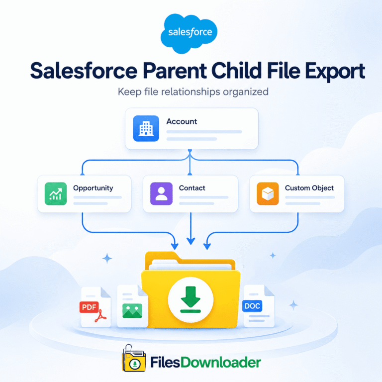 Salesforce Parent Child File Export