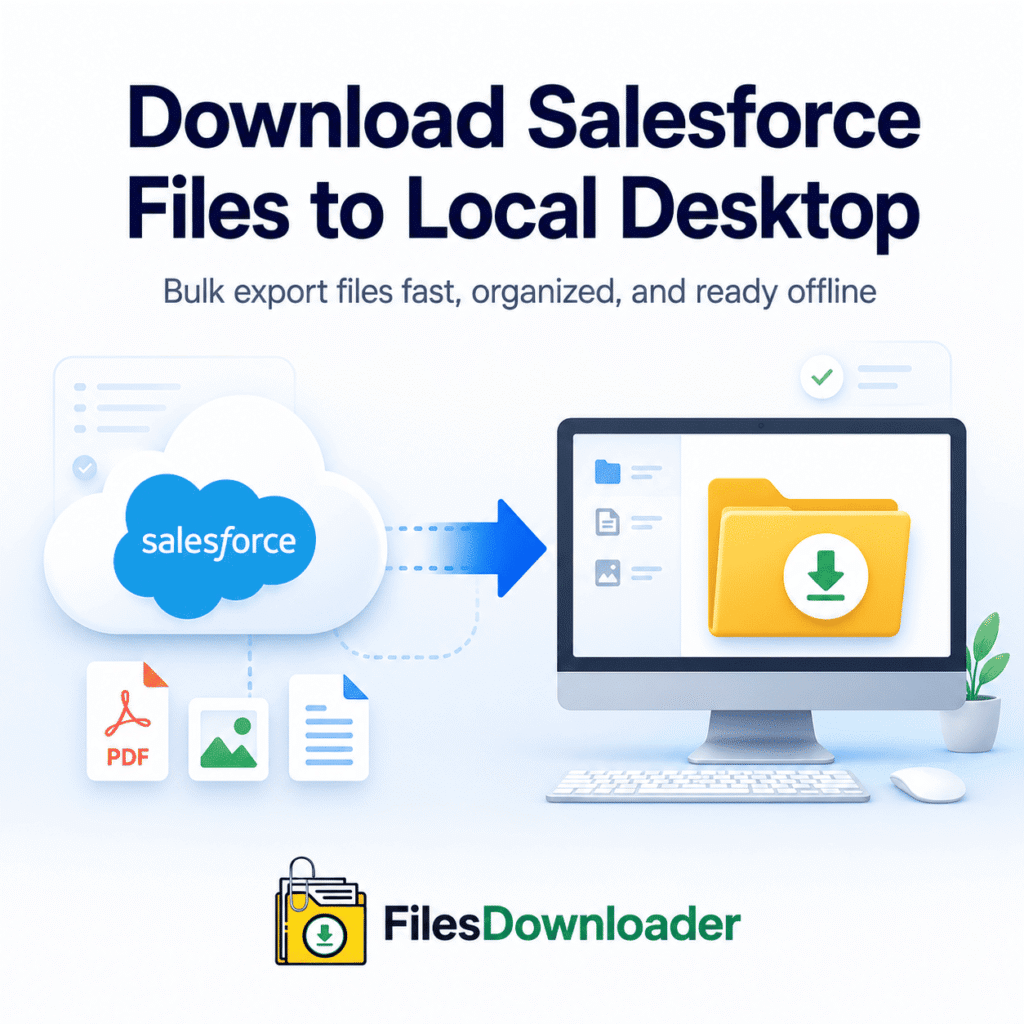 Download Salesforce Files to Local Desktop