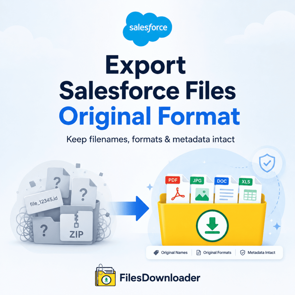 Export Salesforce Files in Original Format