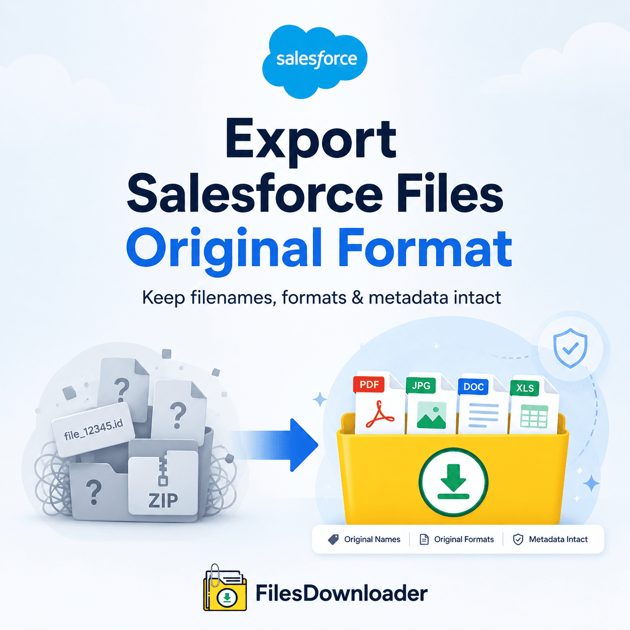 Export Salesforce Files in Original Format