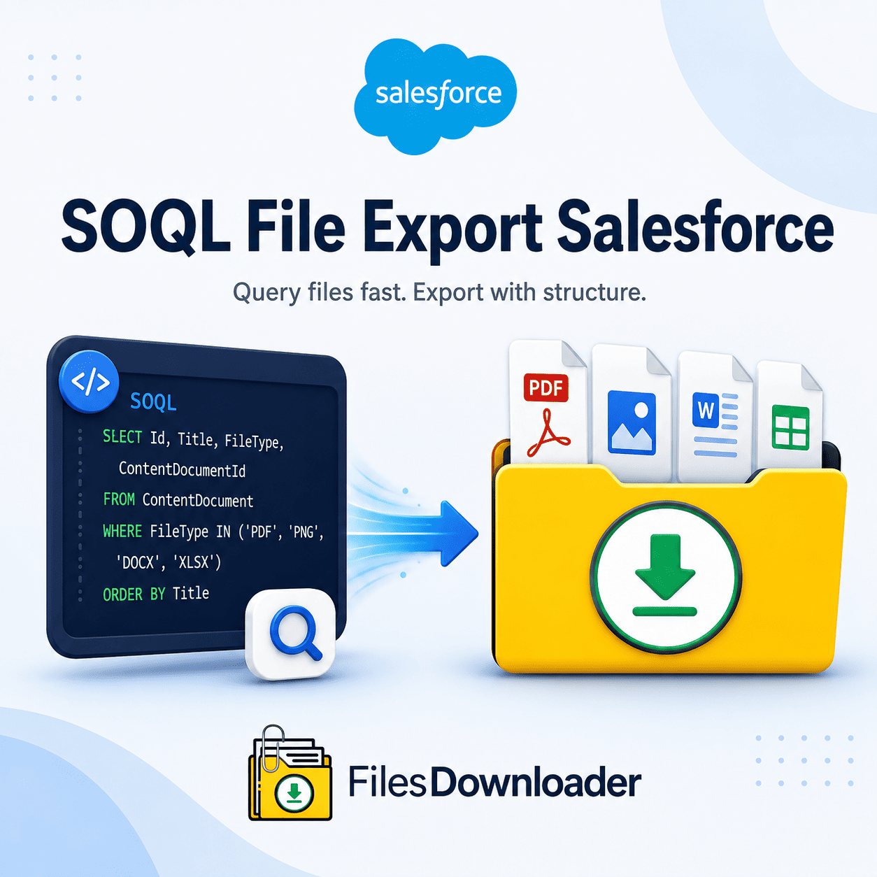 SOQL File export salesforce