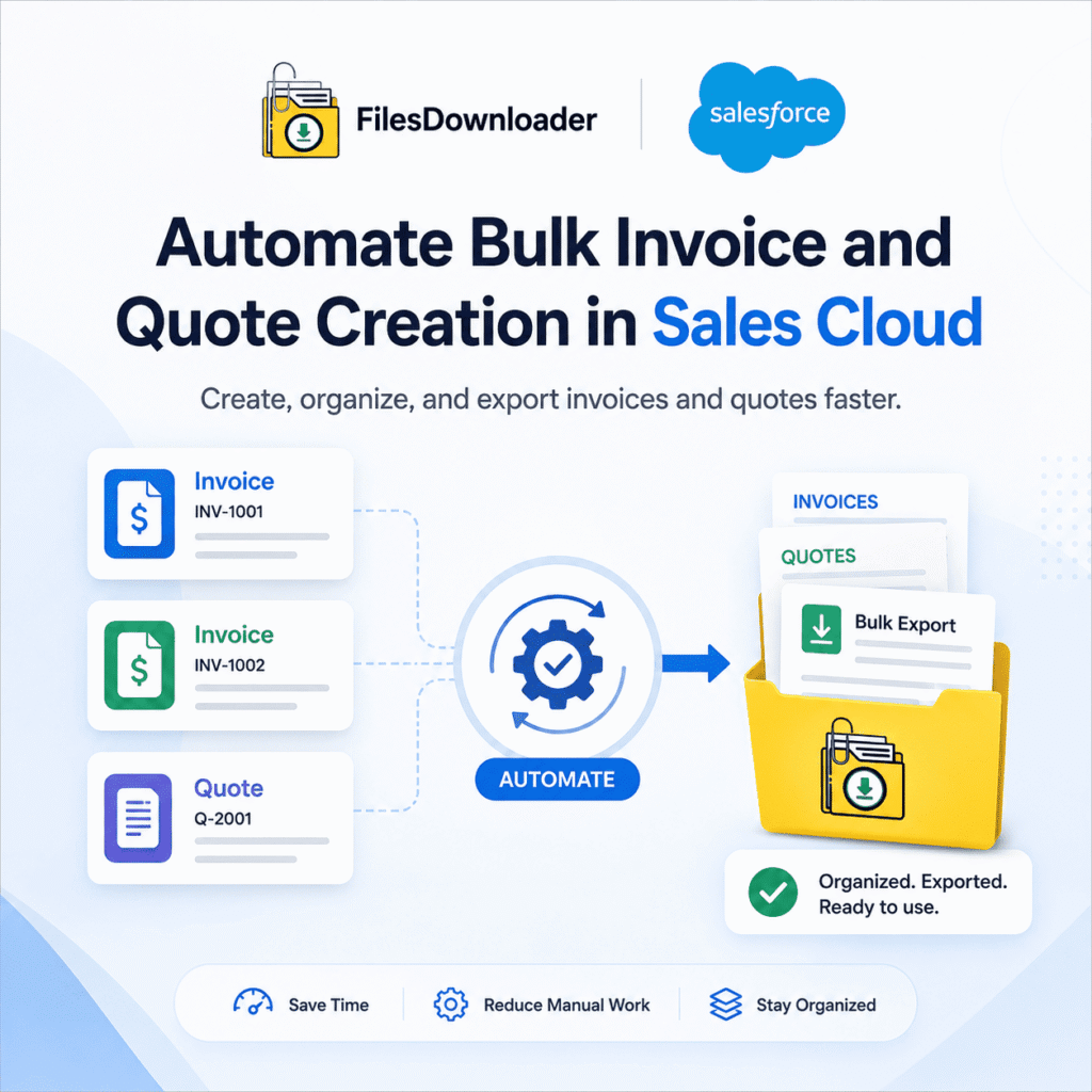 Automate Bulk Quotes and Invoice Creation in Sales Cloud