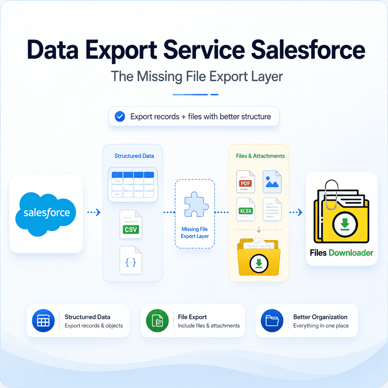 Salesforce Data Export Service